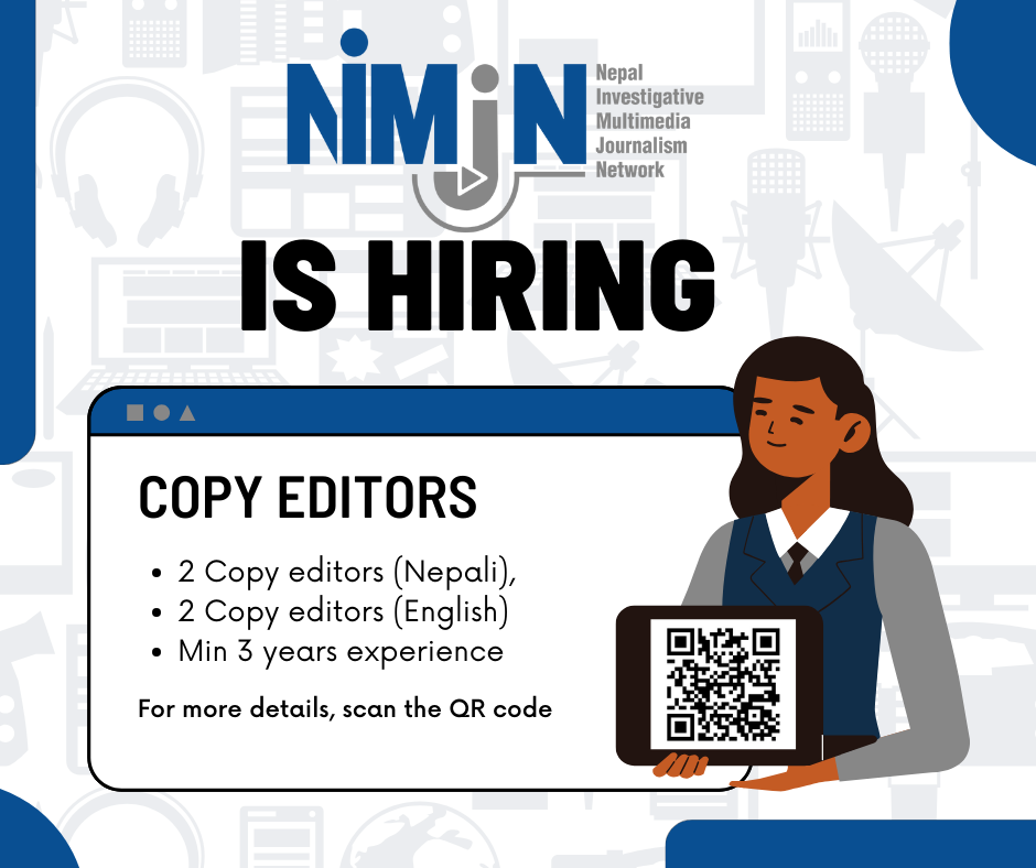 NIMJN Copy Editor Vacancy