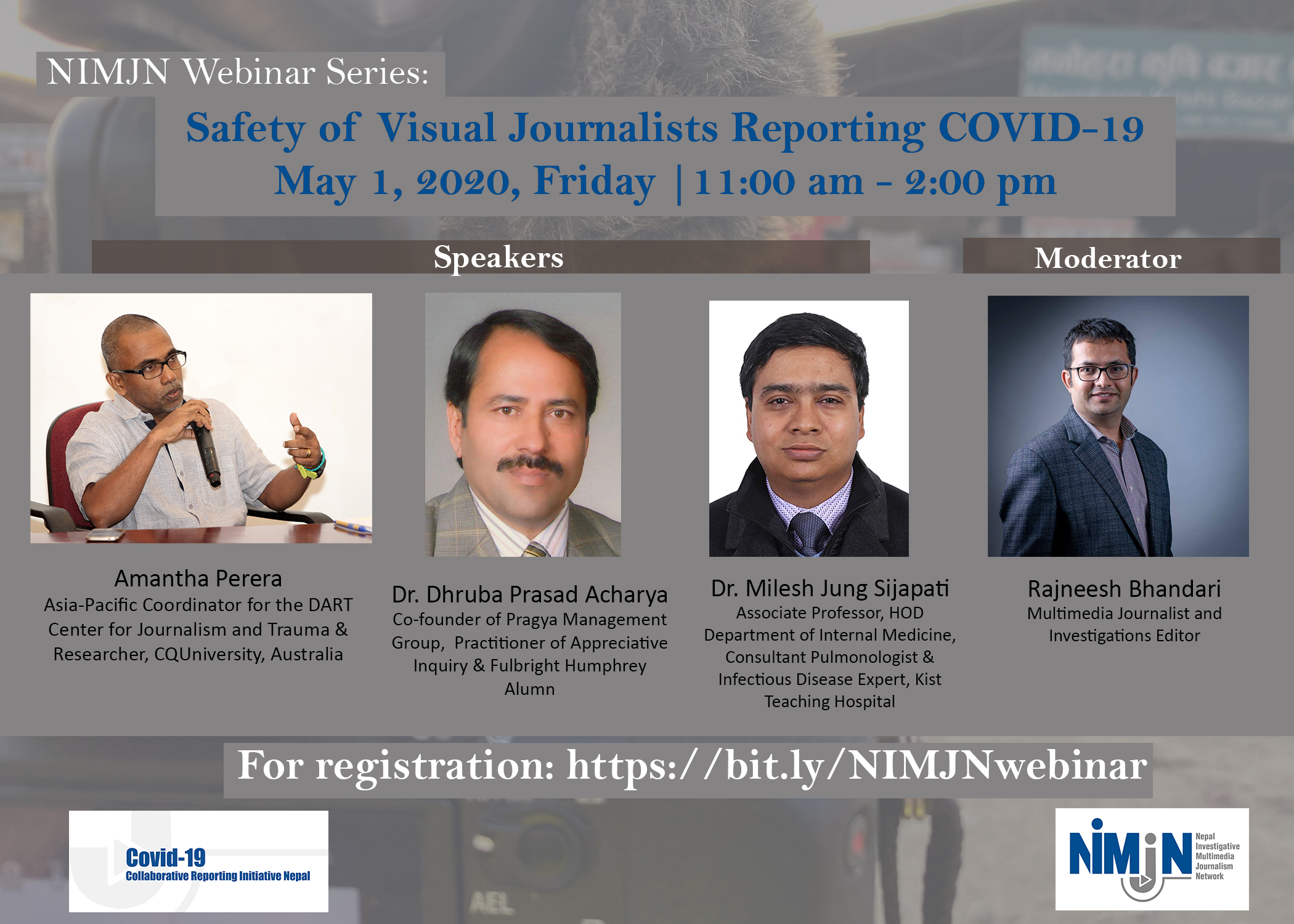 Safety of Visual Journalists Reporting COVID-19