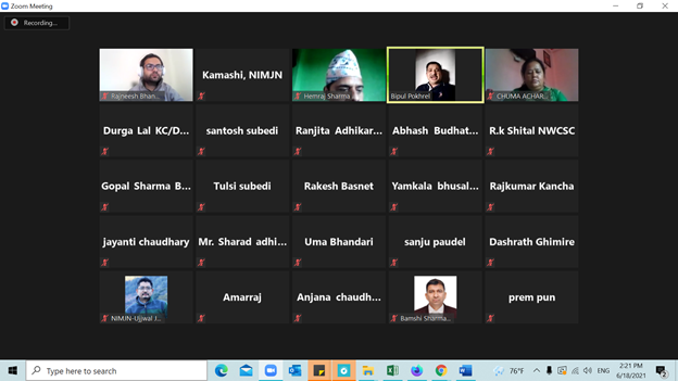 Reporting during Pandemic