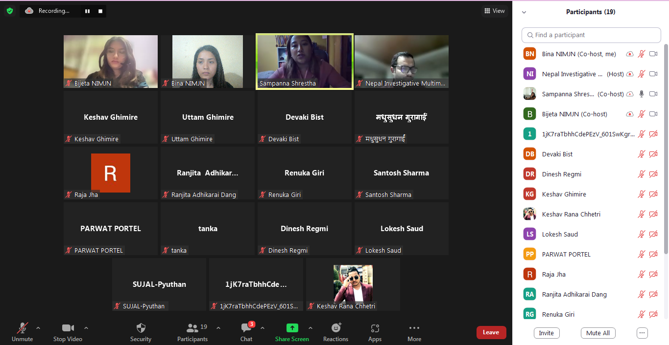 NIMJN Talk: Digital Security for Journalists