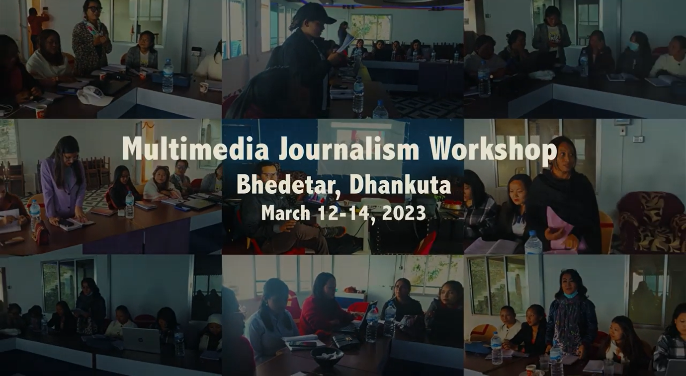 Bhedetar's Multimedia Journalism Workshop