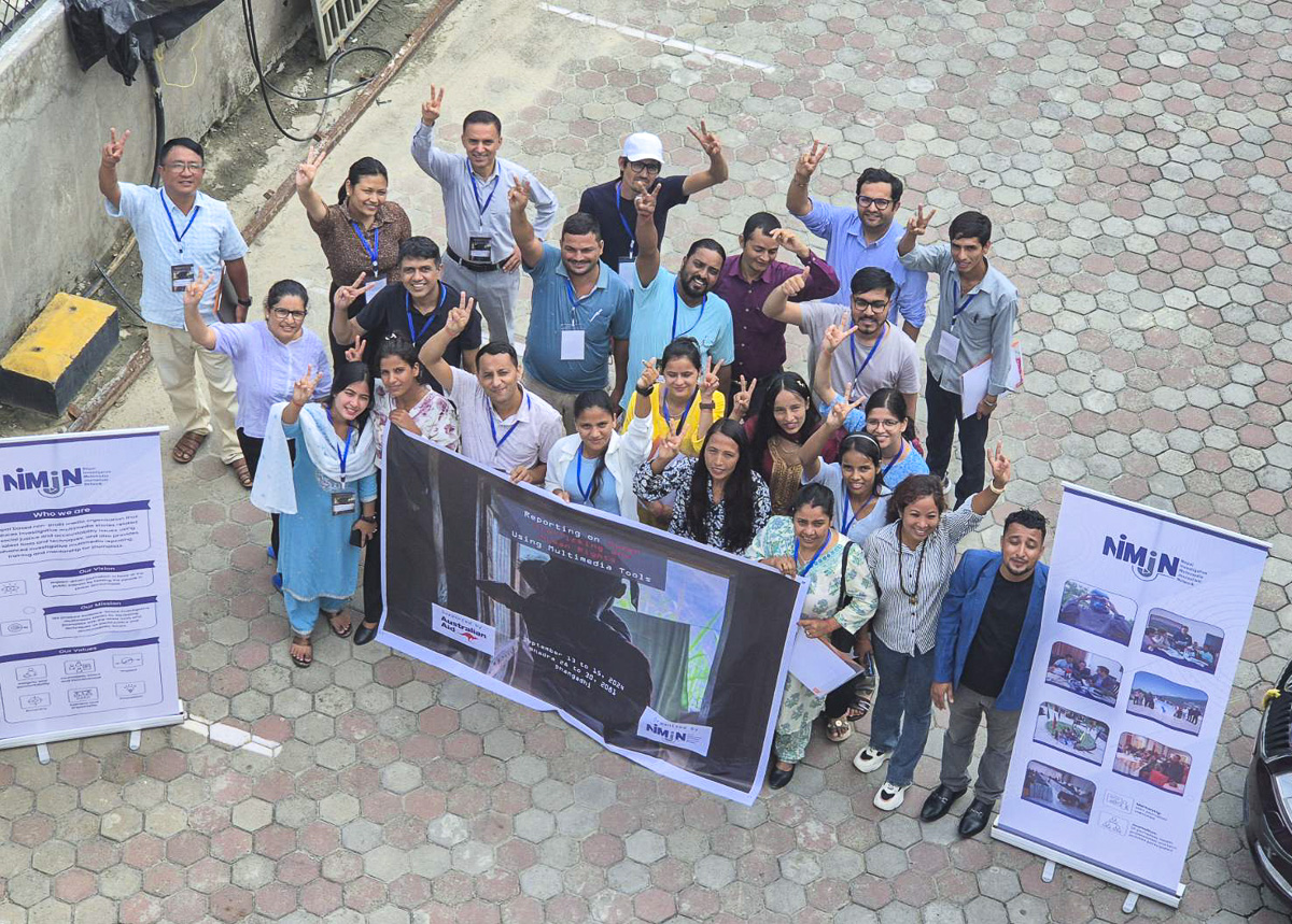 NIMJN’s Training on Reporting on Human Trafficking and Human Rights Using Multimedia Tools in Sudurpaschim Province