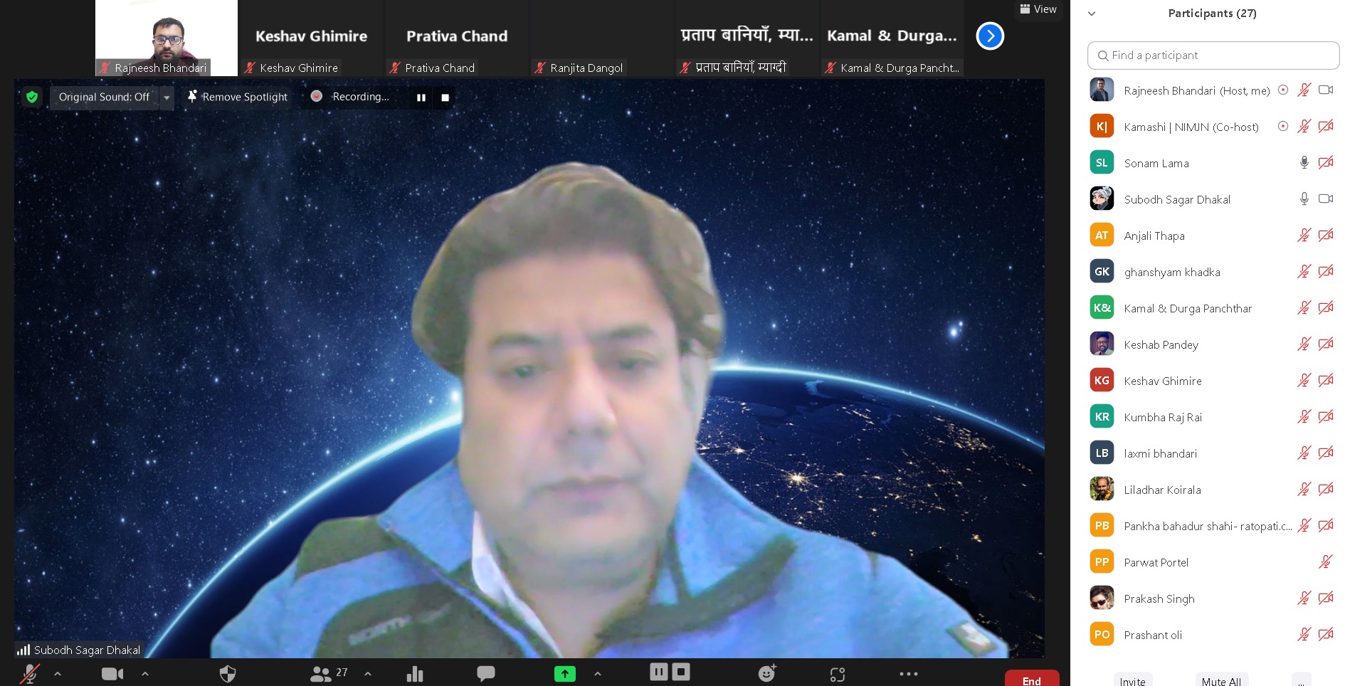 NIMJN Talk: Omicron variant and new challenges