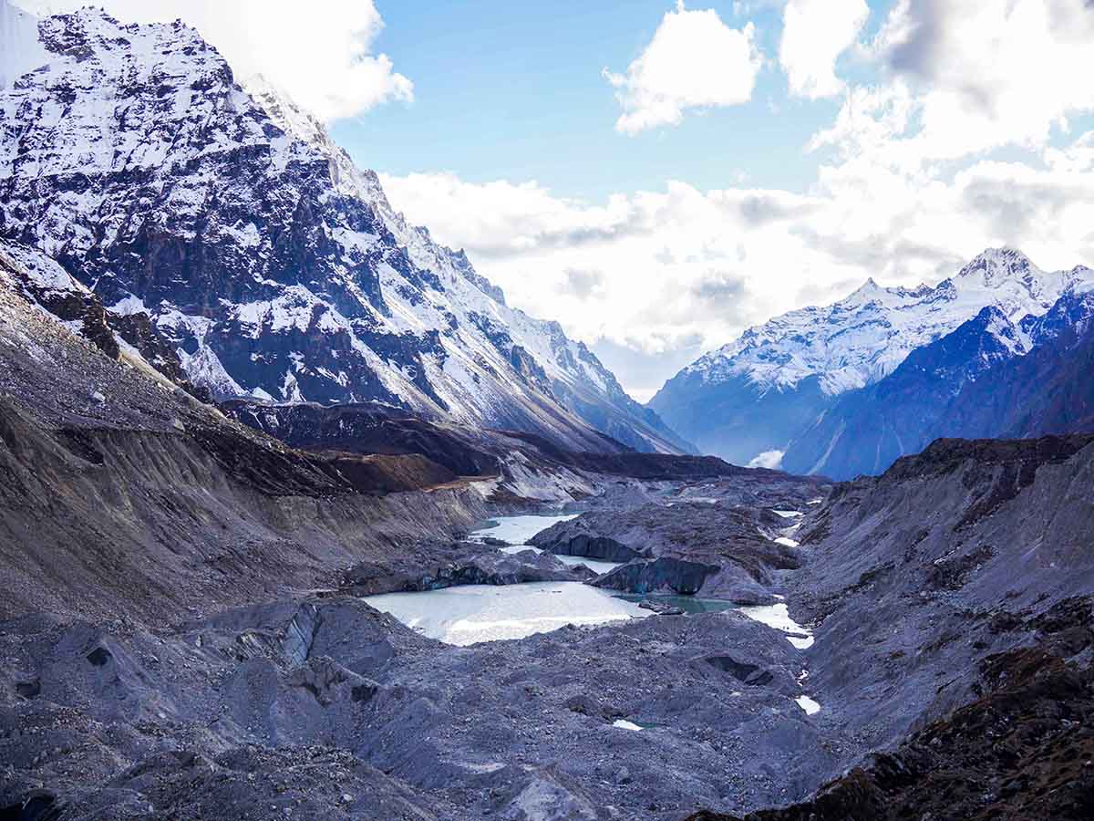 कञ्चनजङ्‍घा क्षेत्रमा बढ्दो बाढीपहिरो