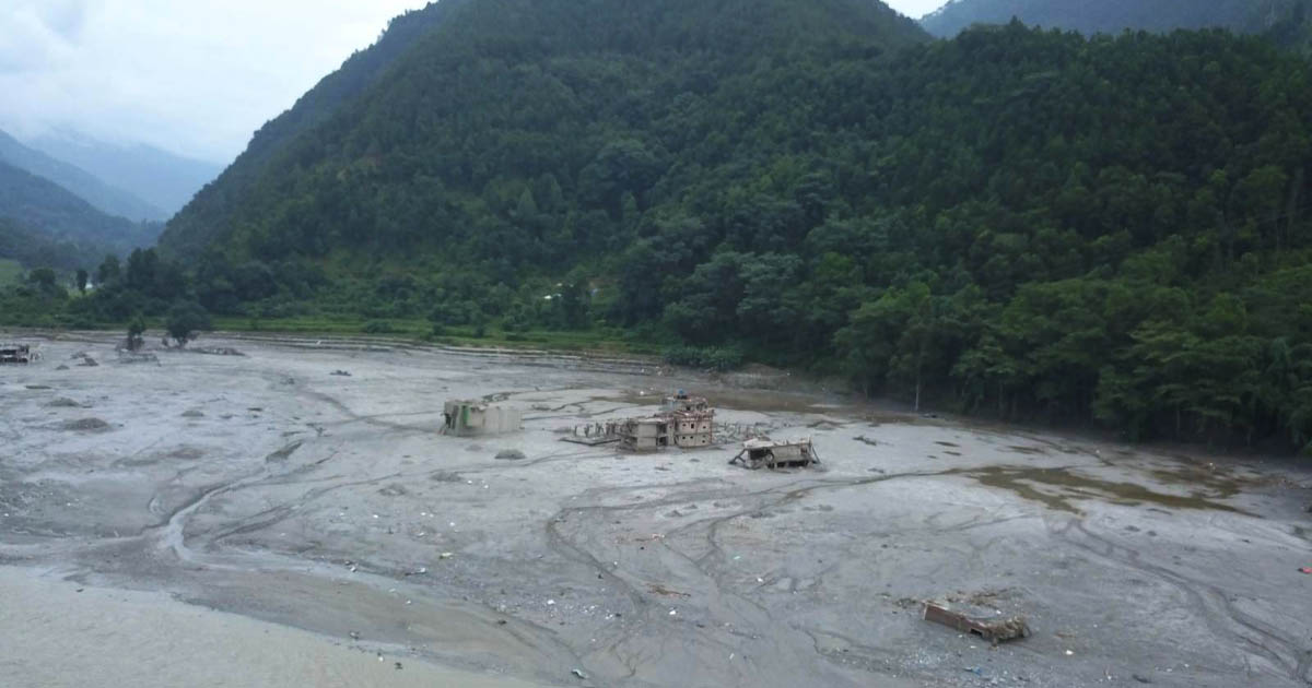 रसुवा बाढीले भत्कायो किसानको इकोसिस्टम