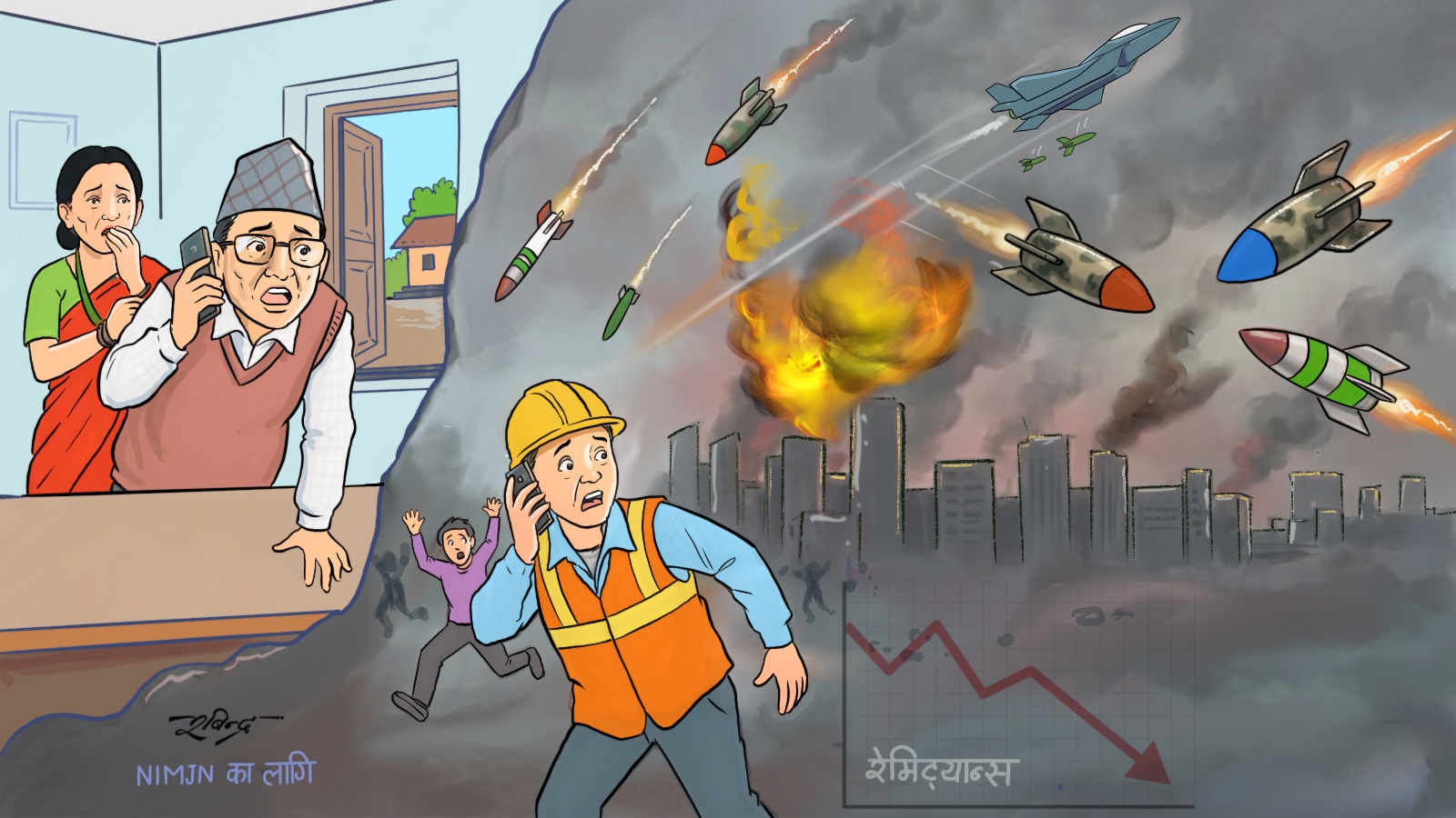 Escalating Gulf Crisis Puts 1.7 Million Nepalis at Risk; One Fatality Confirmed